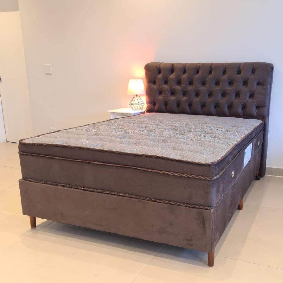 Ofertas cama box + colchão Queen e King Size em Campinas. 